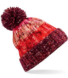 Corkscrew Pom Pom Hat