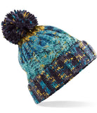 Corkscrew Pom Pom Hat