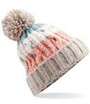 Corkscrew Pom Pom Hat